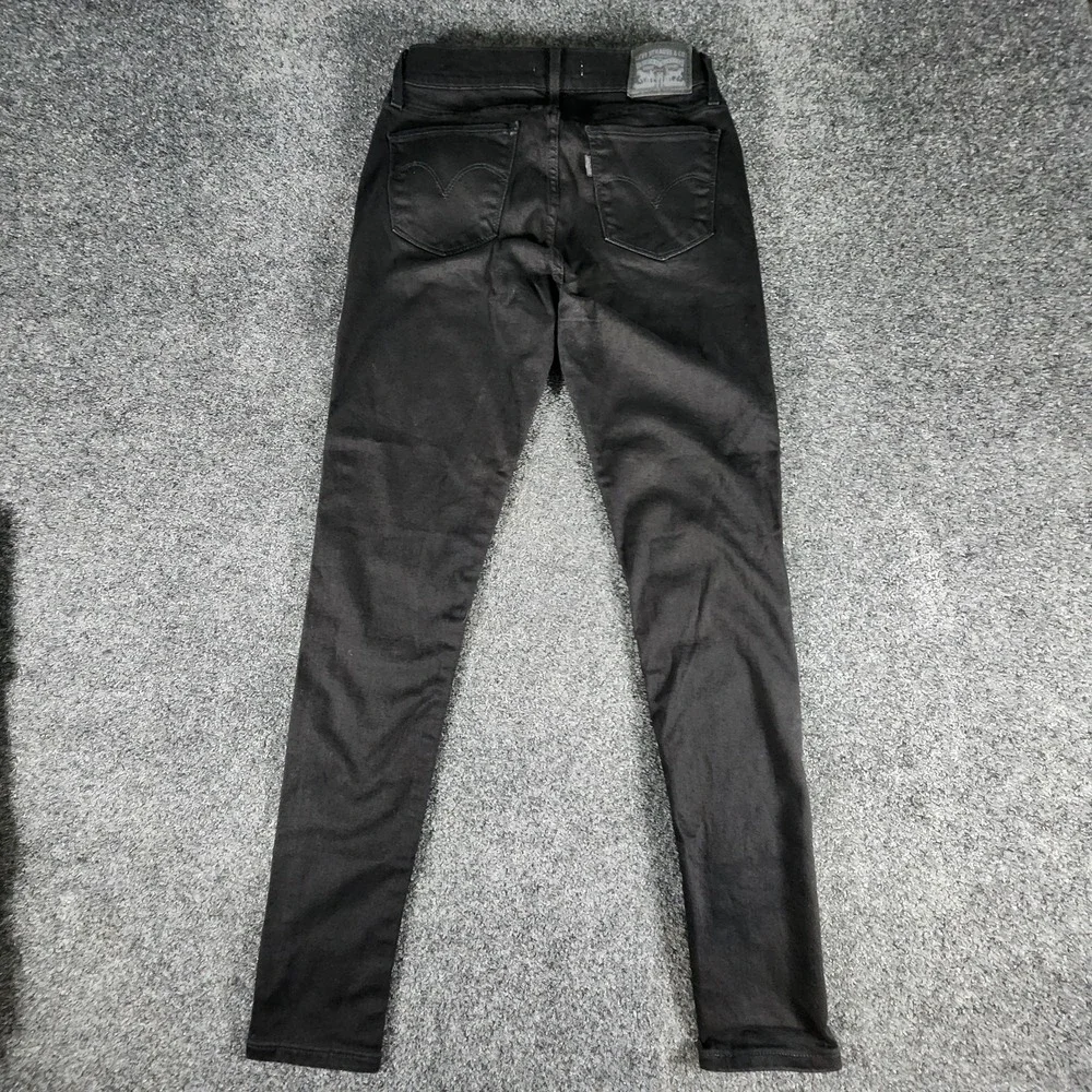 Lot 3 Levi's Jeans 1 720‎ & 2 710 Skinny Fit Women's Size 26/27 Black Gray